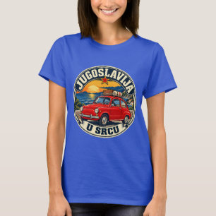 Jugoslavija U Srcu - Vintage Fico Yugoslavia T-Shi T-Shirt