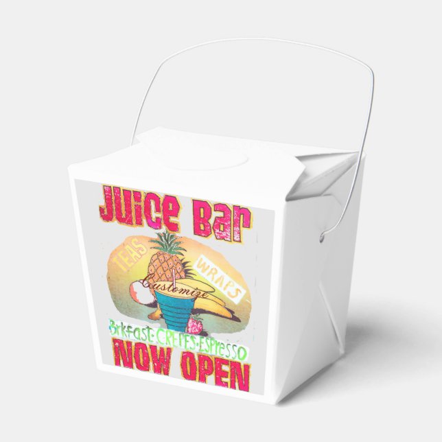 Juice Bar Sign Thunder_Cove Favor Box (Front Side)