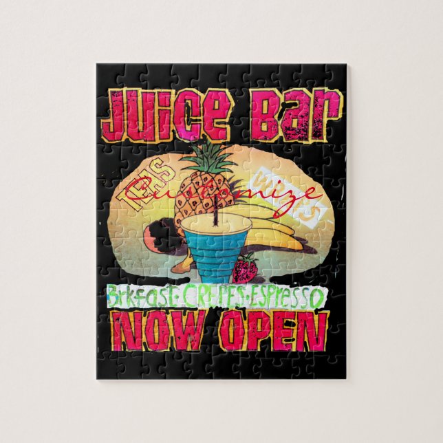 Juice Bar Sign Thunder_Cove Jigsaw Puzzle (Vertical)