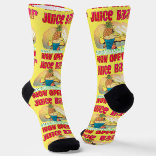 Juice Bar Sign Thunder_Cove Socks
