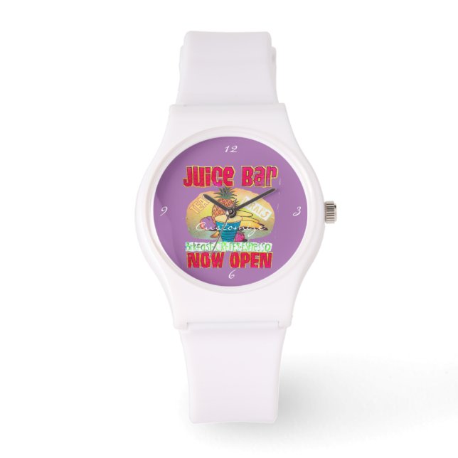 Juice Bar Sign Thunder_Cove Watch (Front)