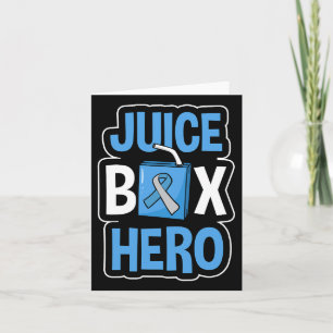 Juice Box Hero Diabetes Blue Ribbon Diabetic Ketoa Card