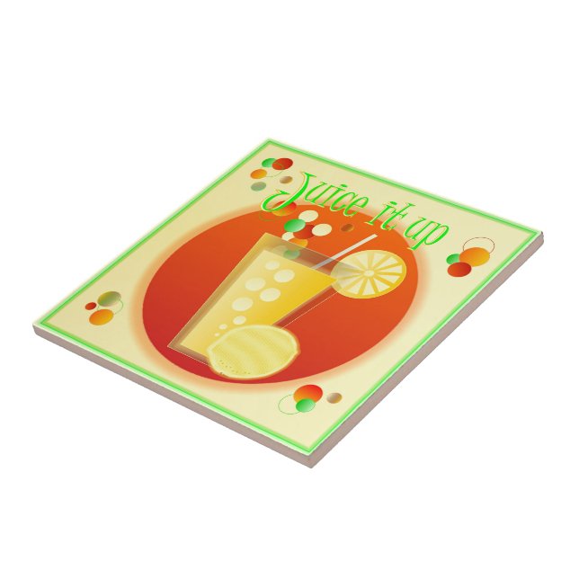 Juice it Up Cocktail Tile (Side)