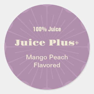 Juice Labels, Food Labels, Lotion Labels, Classic Round Sticker