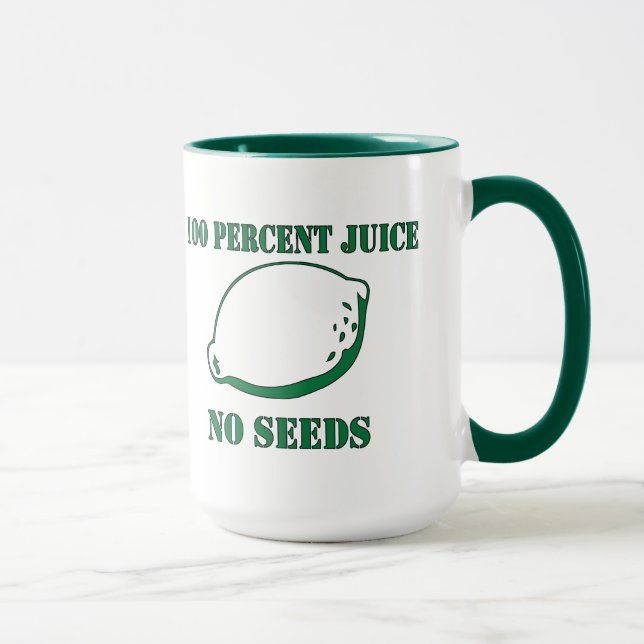 Juice No Seeds Mug (Right)