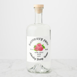 Juice Preserves Personalized Classic Cla Liquor Bottle Label