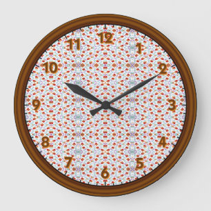Juicy Berries  Large Clock