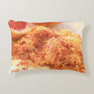 Juicy Citrus Blood Oranges and Zest Decorative Pillow