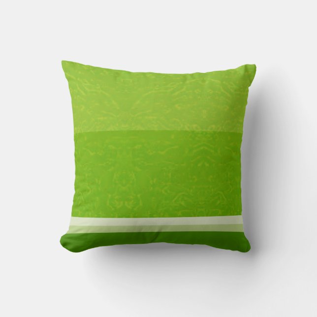 Juicy Citrus Lime Fruit Slice Colours Throw Pillow (Front)