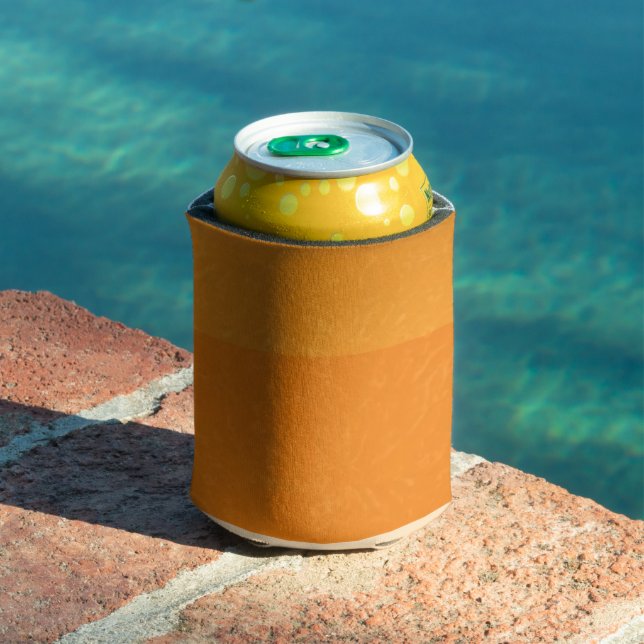 Juicy Citrus Orange Fruit Slice Colours Can Cooler (In Situ Pool)