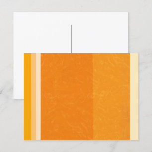 Juicy Citrus Orange Fruit Slice Colours Postcard