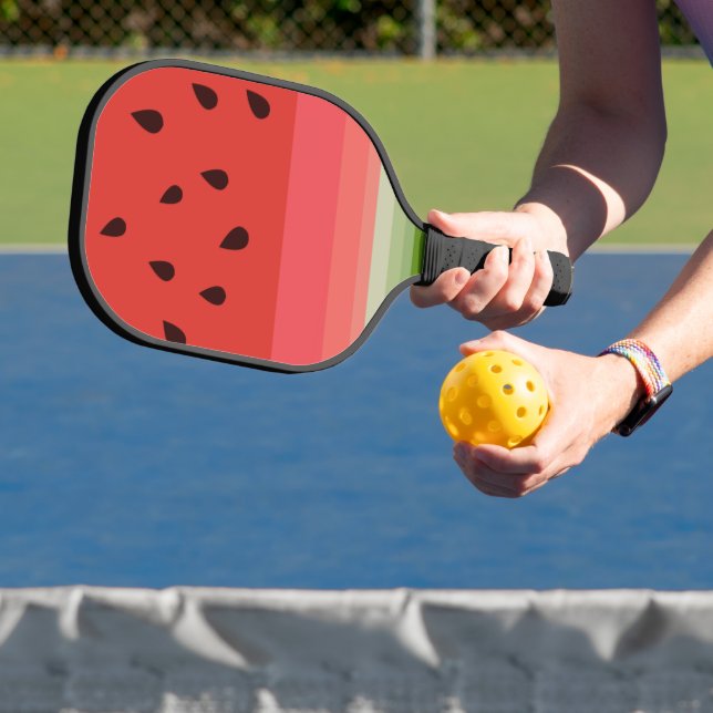 Juicy Delicious Ripe Watermelon With Seeds Design Pickleball Paddle (Insitu)