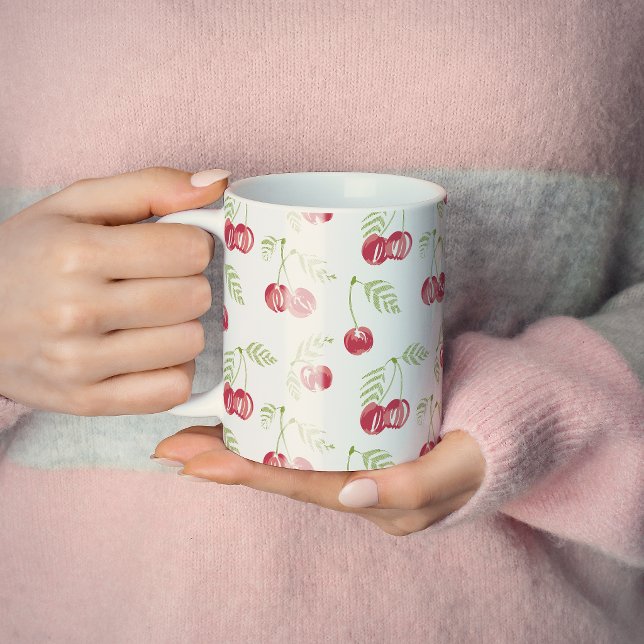 Juicy Delight Red Green Coffee Mug (Creator Uploaded)