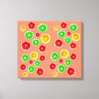 Juicy Fruit citrus fruit pattern