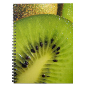 Juicy Green Kiwi Fruit Notebook