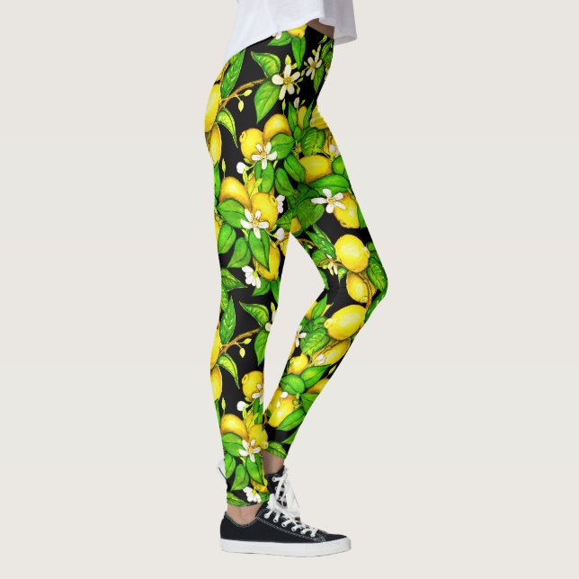 Juicy Lemon Leggings (Right)