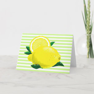 Juicy Lemons Card