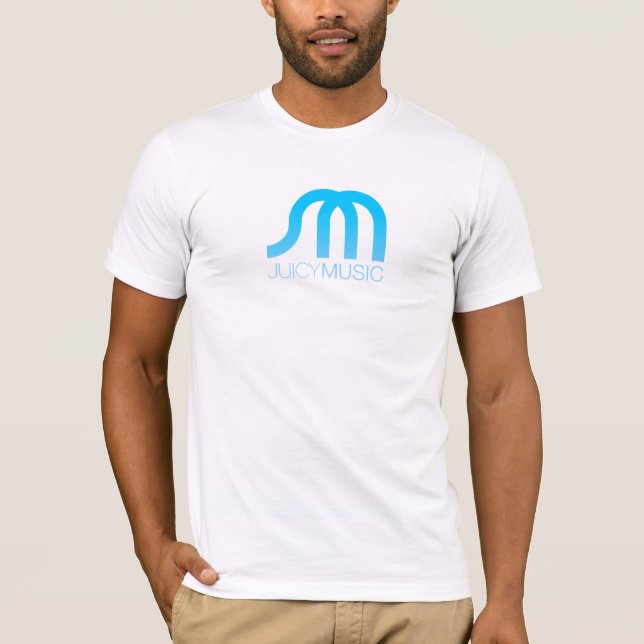 JUICY MUSIC Mens Fitted Tee (Front)