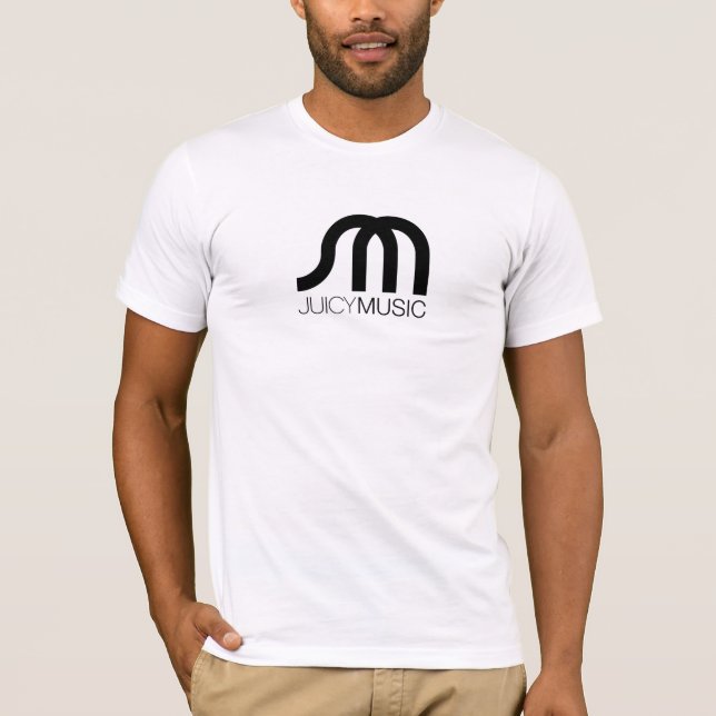 JUICY MUSIC Mens Fitted Tee (Front)