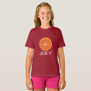 Juicy Orange - Girls' Basic T-Shirt