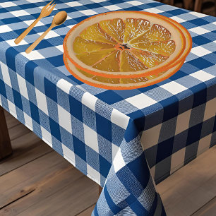Juicy orange slice - fun Paper Plate
