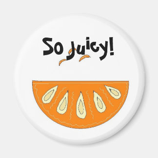 Juicy Orange Slice Magnet