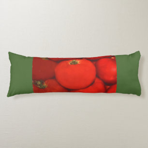 Juicy Red Homegrown Garden Tomatoes Body Pillow