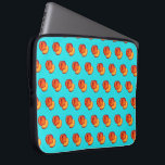 Juicy Ripe Summer Peach Georgia Peaches Fruit Laptop Sleeve<br><div class="desc">Foodie design features an original marker illustration of a juicy ripe summer peach. 

This fruity peaches design is also available on other products. Lots of additional food-themed designs are also available from this shop. Don't see what you're looking for? Contact Rebecca to have something created just for you.</div>