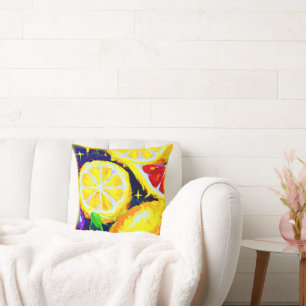 Juicy Stars and Fruity Skies. Buy Now Throw Pillow