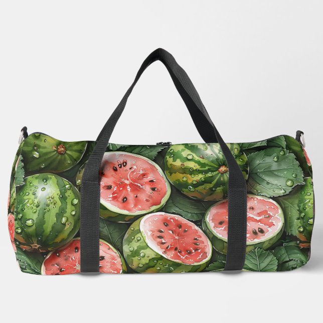 Juicy Watermelon Duffel Bag (Front)