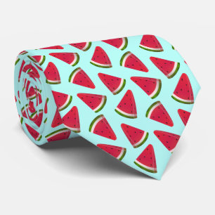Juicy Watermelon Slice repeating pattern Tie