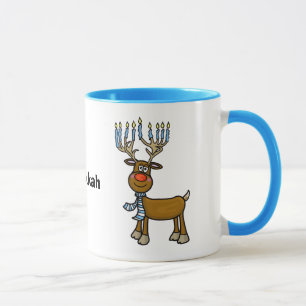 Juif Rudolph Le Rindeer Chrismukkah Mug
