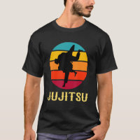 Jujitsu Vintage Sunset  Martial Arts Style