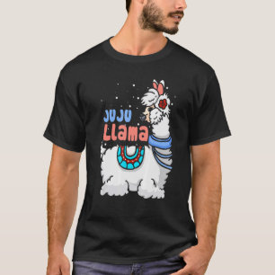 Juju Llama Matching Family Christmas Pyjamas T-Shirt