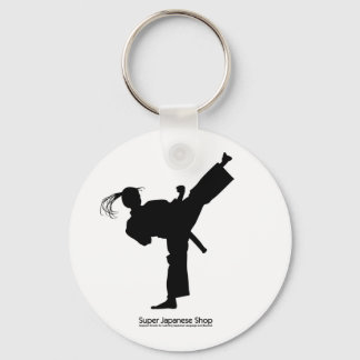 Jujutsu Girl and Chart Keychain