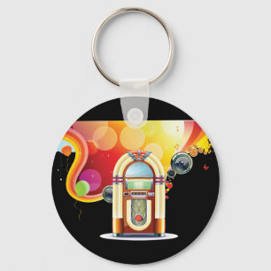 Juke Box Keychain