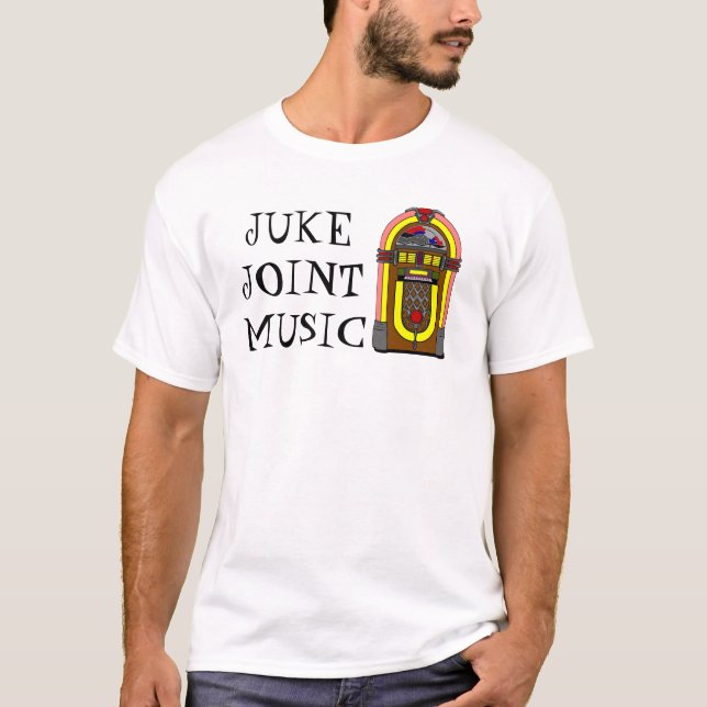 JUKE JOINT MUSIC Retro Dance Jukebox T-Shirt (Front)