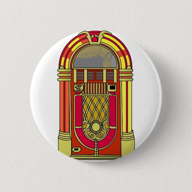 Jukebox 2 Inch Round Button (Front)