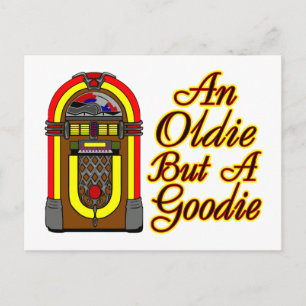 Jukebox An Oldie But A Goodie Postcard