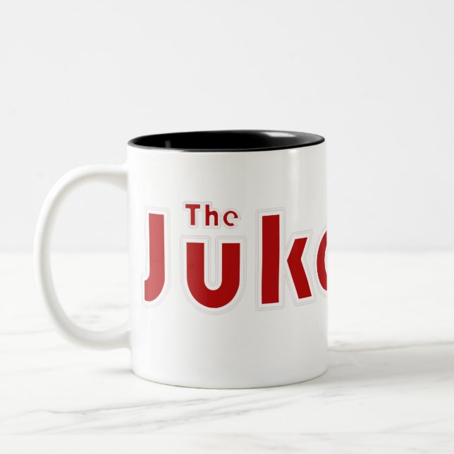 Jukebox Band Mug! Two-Tone Coffee Mug (Left)