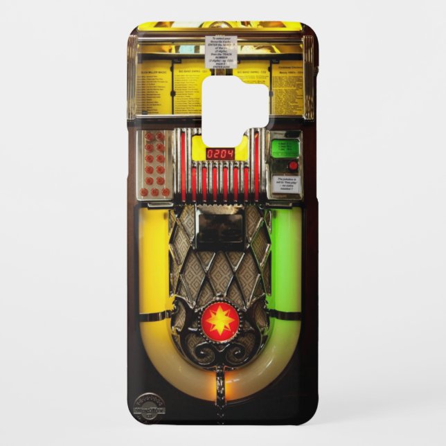Jukebox Case-Mate Samsung Galaxy Case (Back)