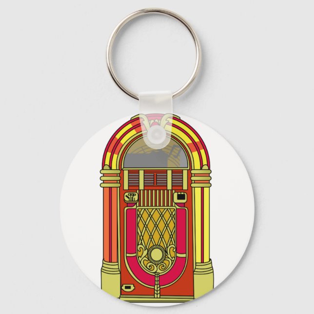 Jukebox Keychain (Front)
