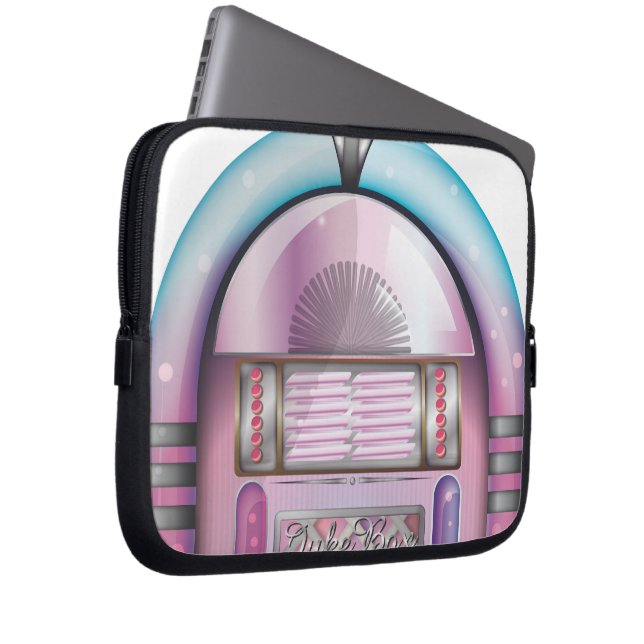 jukebox laptop sleeve (Front Right)