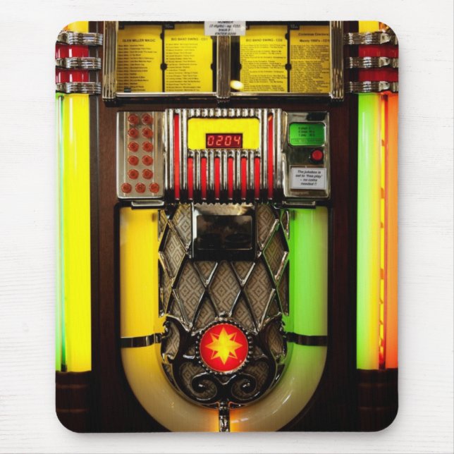 Jukebox Mouse Pad (Front)