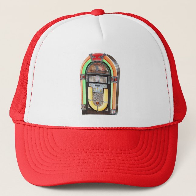 Jukebox Trucker Hat (Front)