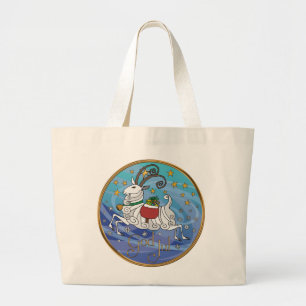 Julbock Yuletide Tote Bag