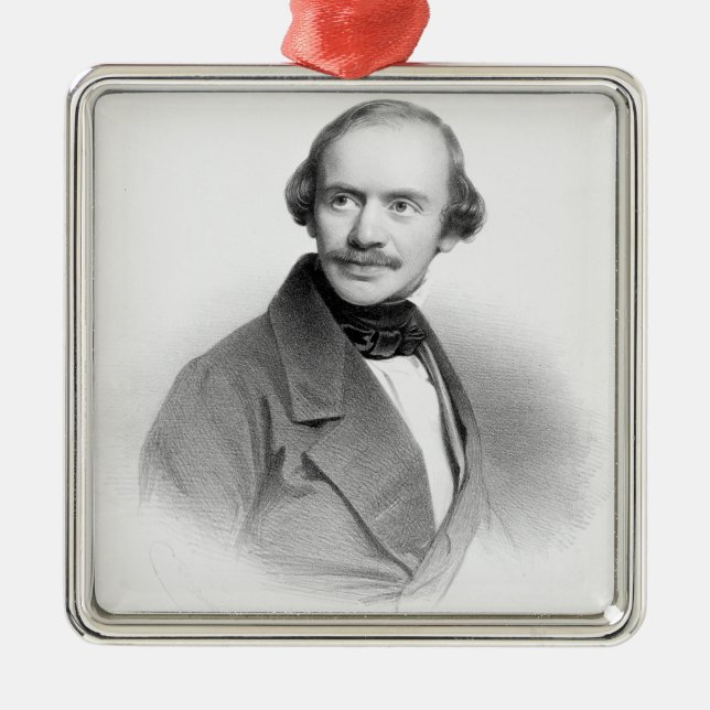 Jules Benedict Metal Ornament (Front)