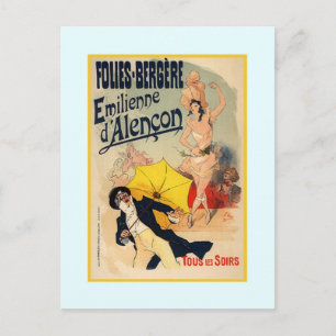 Jules Chéret,advertisment,1890 Postcard
