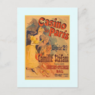 Jules Chéret,advertisment,1891 Postcard