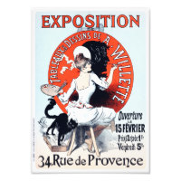 Jules Cheret Exposition Art Nouveau Print
